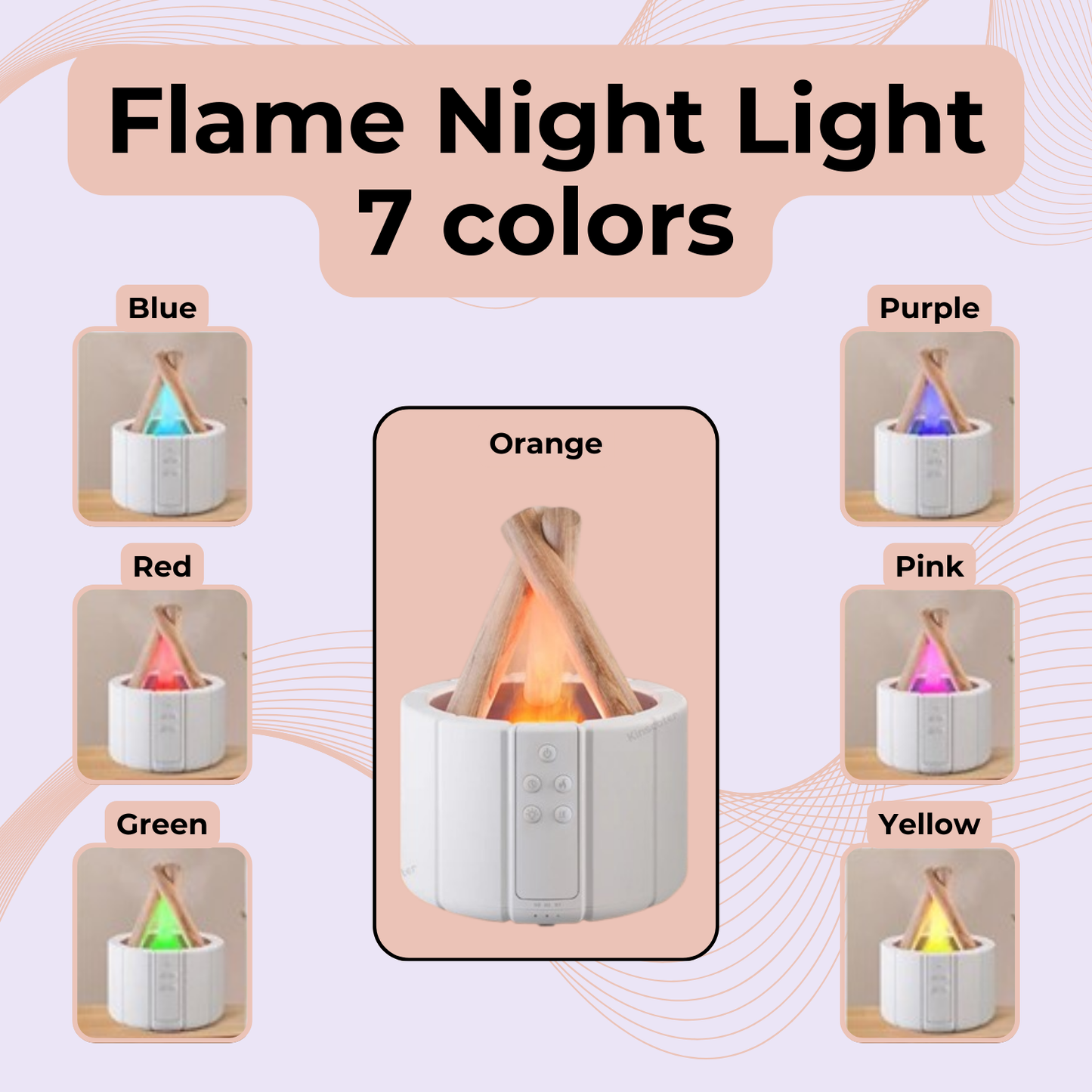 FlameGlow Essential Oil Diffuser