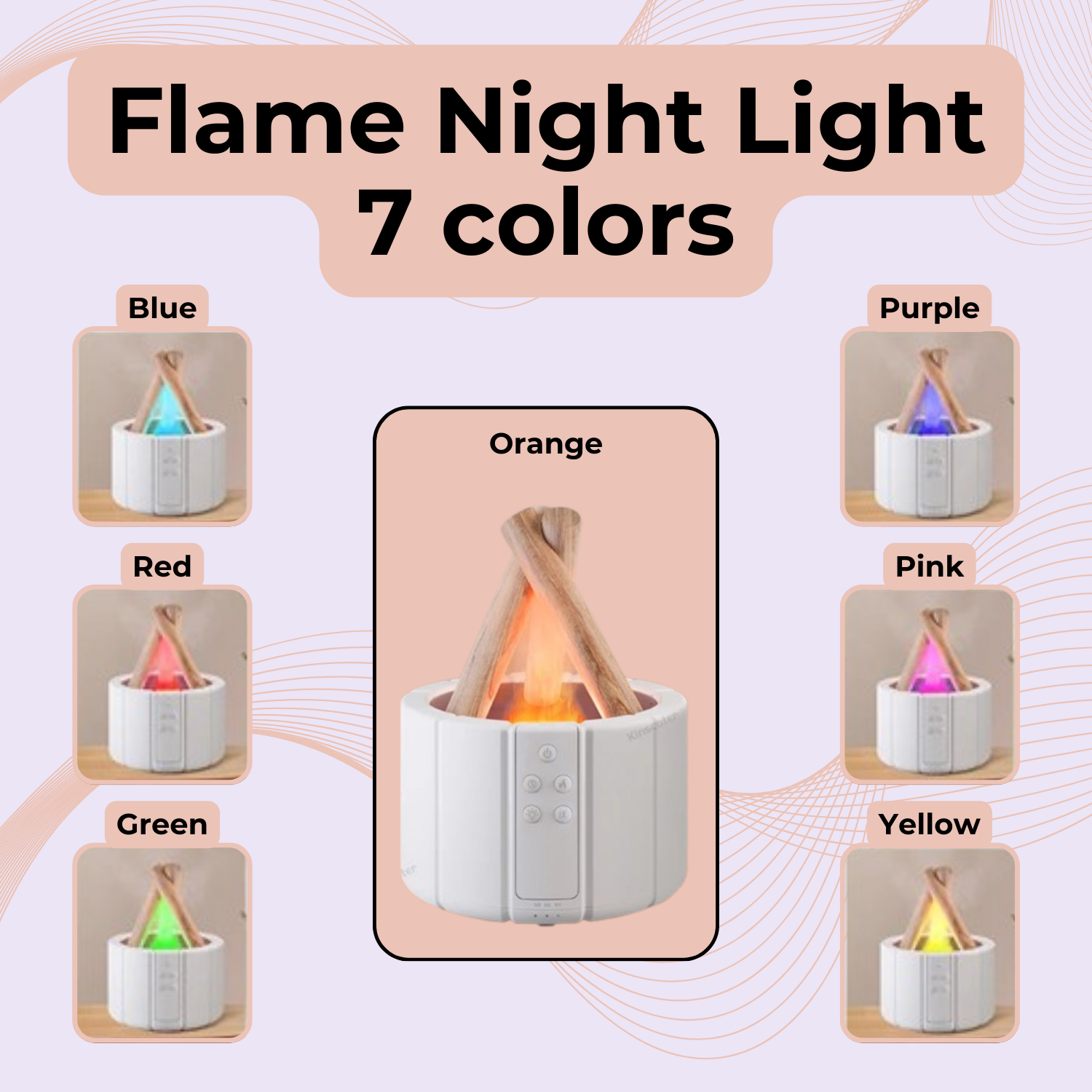 FlameGlow Essential Oil Diffuser