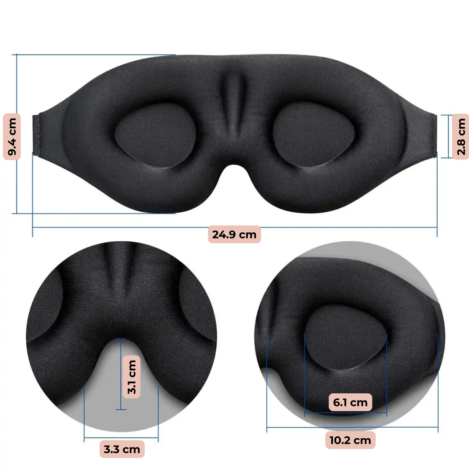 DreamShade 3D Sleep Mask