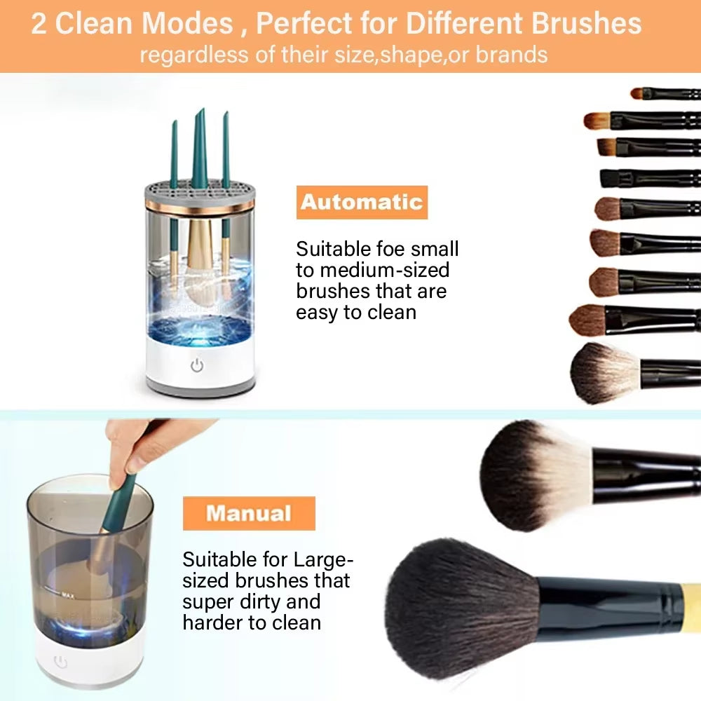 3-in-1 Electric Makeup Brush Cleaner & Dryer