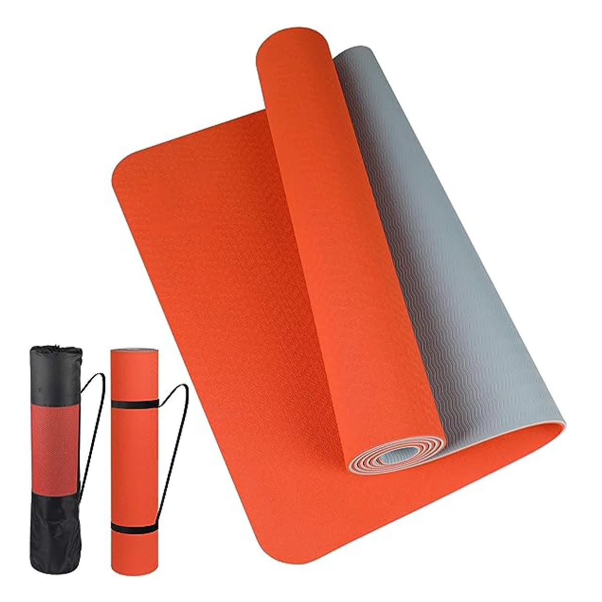 Premium Non-Slip TPE Yoga Mat – Extra Durable & Sweatproof