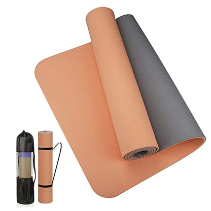 Premium Non-Slip TPE Yoga Mat – Extra Durable & Sweatproof