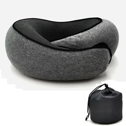 ElevateTravel™ Memory Foam Neck Pillow