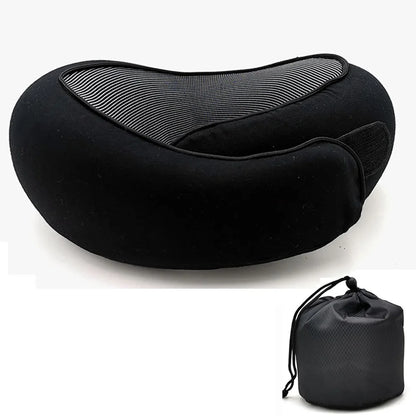 ElevateTravel™ Memory Foam Neck Pillow