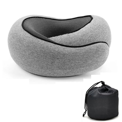 ElevateTravel™ Memory Foam Neck Pillow