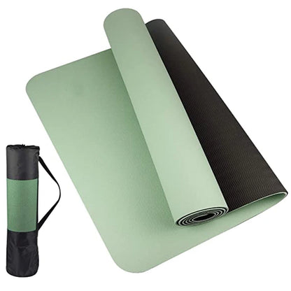 Premium Non-Slip TPE Yoga Mat – Extra Durable & Sweatproof