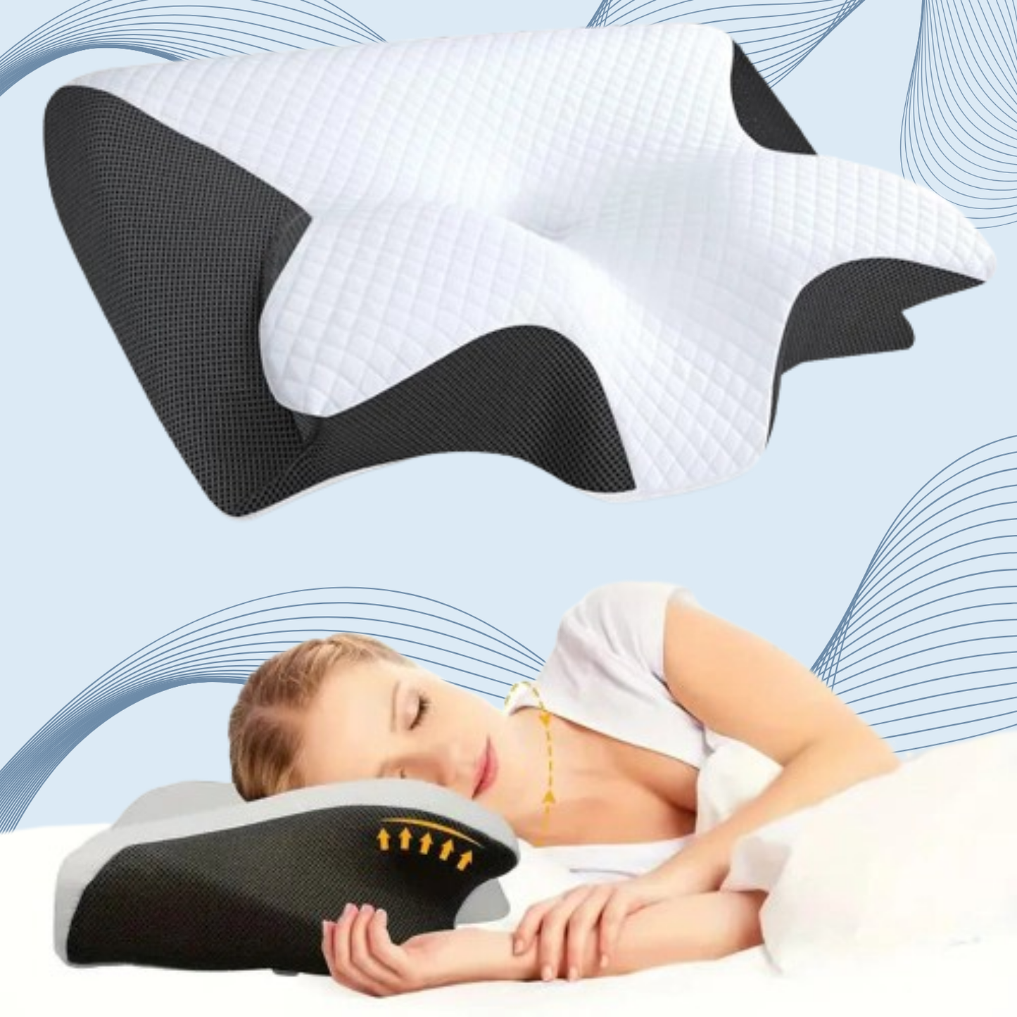 DreamWell Orthopedic Pillow