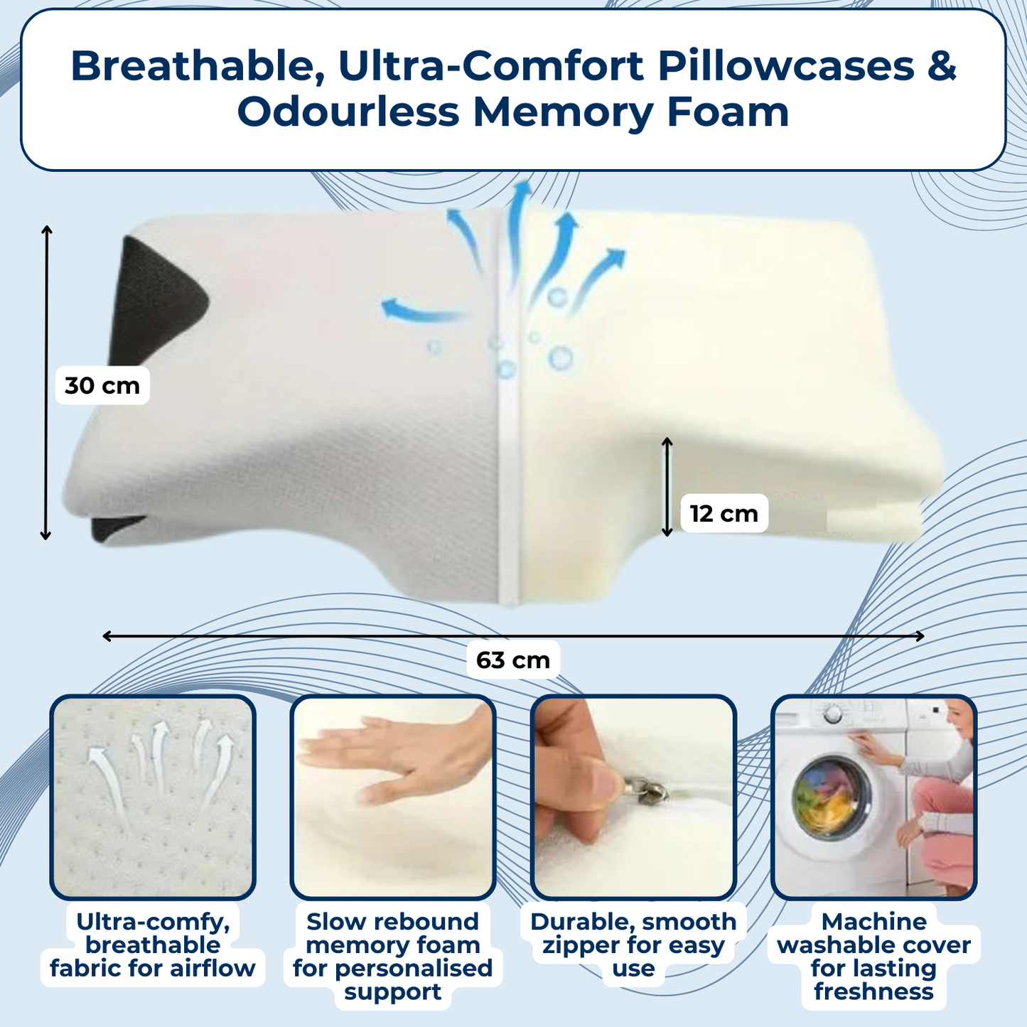 DreamWell Orthopedic Pillow